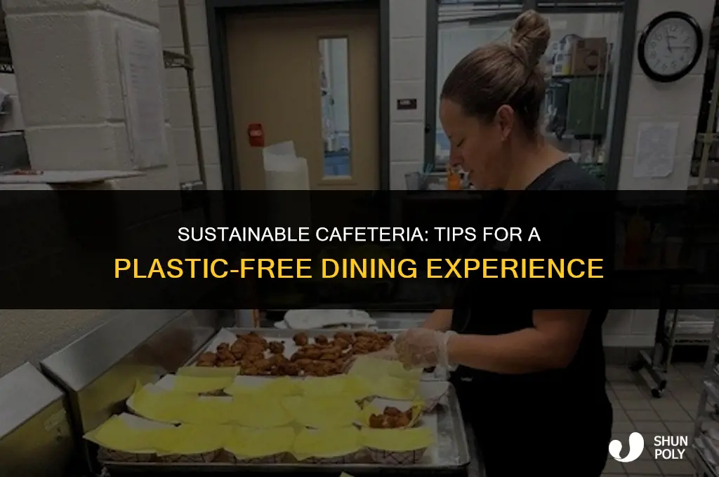 how to go plastic free in a cafeteria