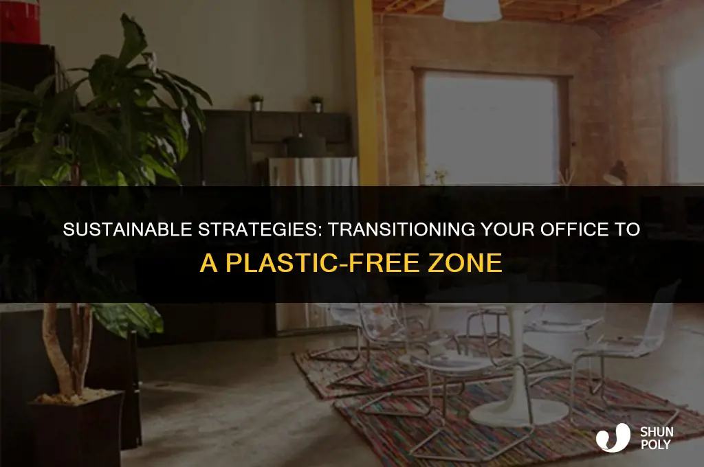 how to go plastic free in the office