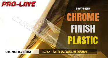 Gold Chrome Finish on Plastics: DIY Guide