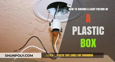 Safely Grounding Your Light Fixture in a Plastic Box: A Step-by-Step Guide