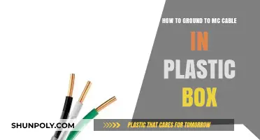 Grounding Made Easy: MC Cable in Plastic Boxes