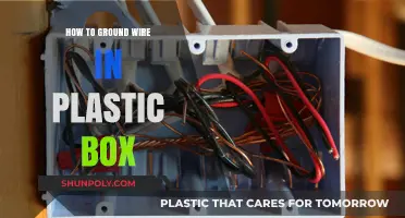 Grounding Wires: Plastic Box Installation Guide