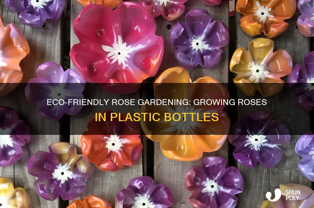 how to grow roses in plastic bottles
