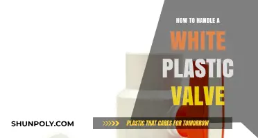 The Right Way to Handle White Plastic Valves