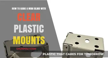 Easy Guide to Hanging Mini Blinds with Clear Plastic Mounts