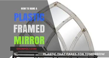 Hanging a Plastic-Framed Mirror: Quick and Easy Steps