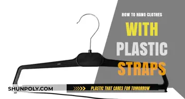 The Best Way to Hang Clothes with Plastic Straps