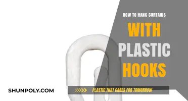 Hanging Curtains: Plastic Hooks, Easy Steps