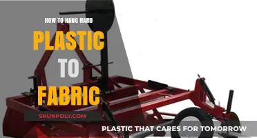 Attaching Hard Plastic to Fabric: Easy Steps
