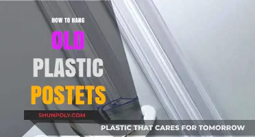 Creative Ways to Hang Old Plastic Posters