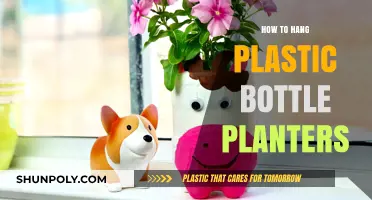 Creative DIY: Hanging Plastic Bottle Planters for Your Garden