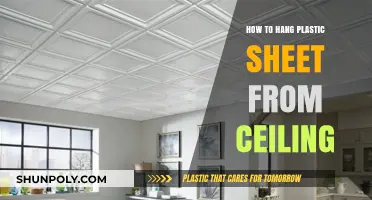 Plastic Sheets: Hanging from Ceiling, Step-by-Step Guide