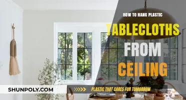 Hanging Plastic Tablecloths: Creative Ways to Transform Your Space