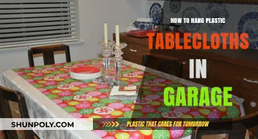 Hanging Tablecloths in Your Garage: A Step-by-Step Guide