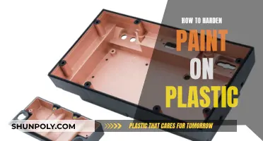 Hardening Paint on Plastic: Tips for a Sturdy Finish