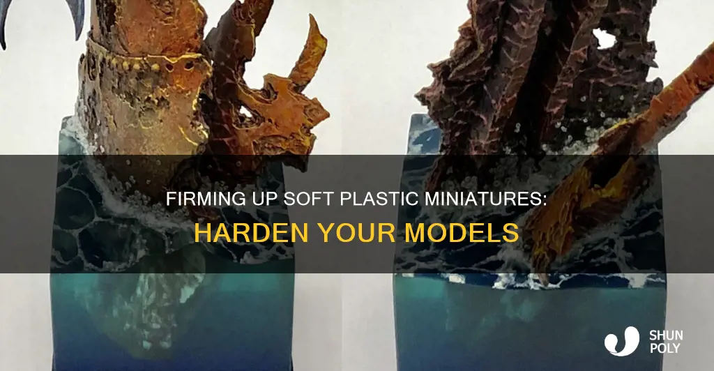 how to harden soft plastic miniatures