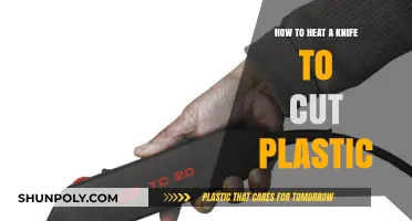 Safely Heating a Knife for Clean Plastic Cutting: A Step-by-Step Guide