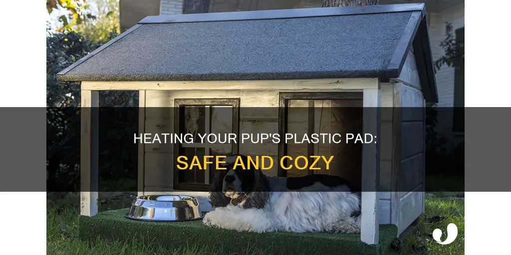 how to heat a plastic dog house