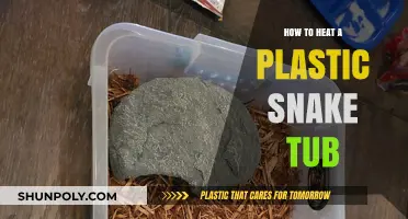 Heating a Snake Tub: Plastic Enclosures Need Careful Warming