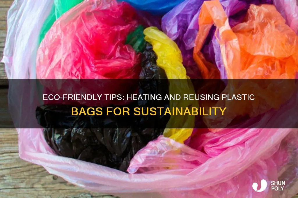how to heat and reuse plastic bags