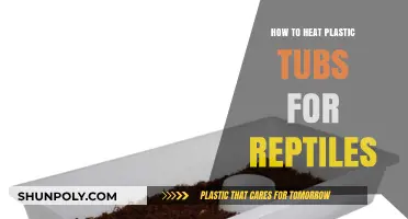 Heating Plastic Tubs for Reptiles: A Step-by-Step Guide