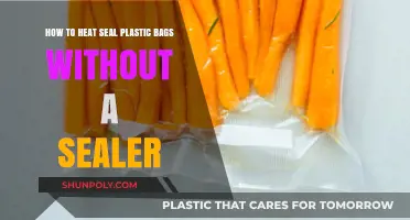 Heat-Sealing Plastic Bags: No Sealer, No Problem!