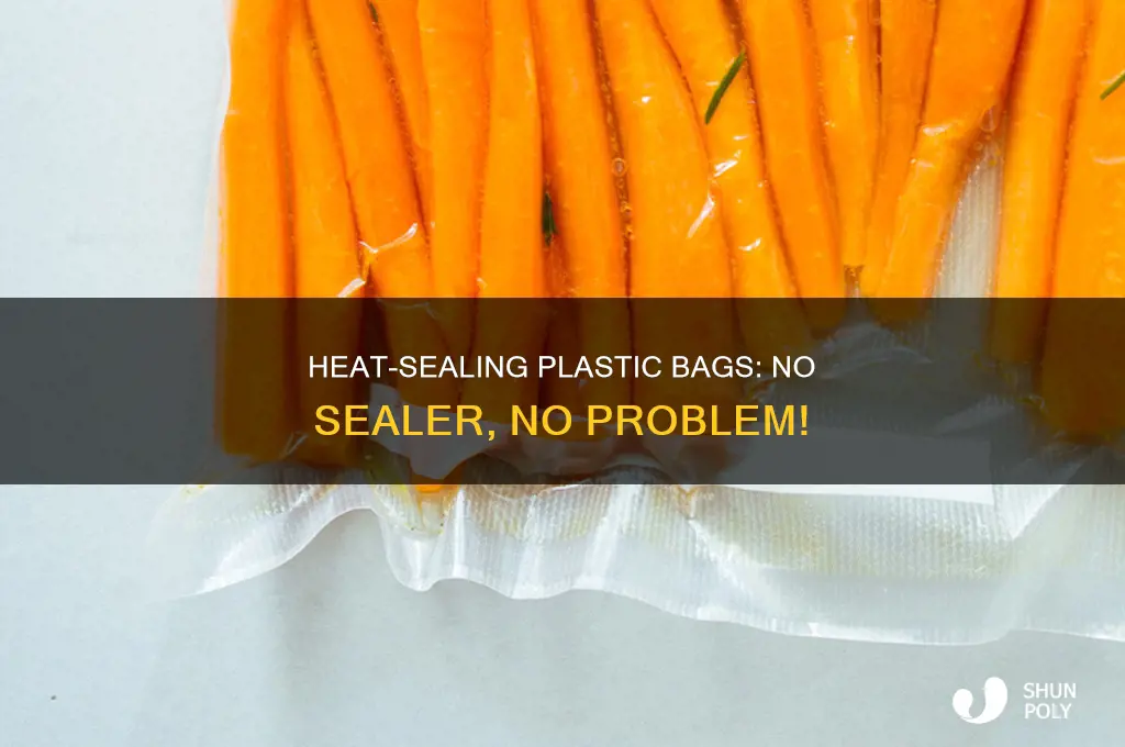 how to heat seal plastic bags without a sealer