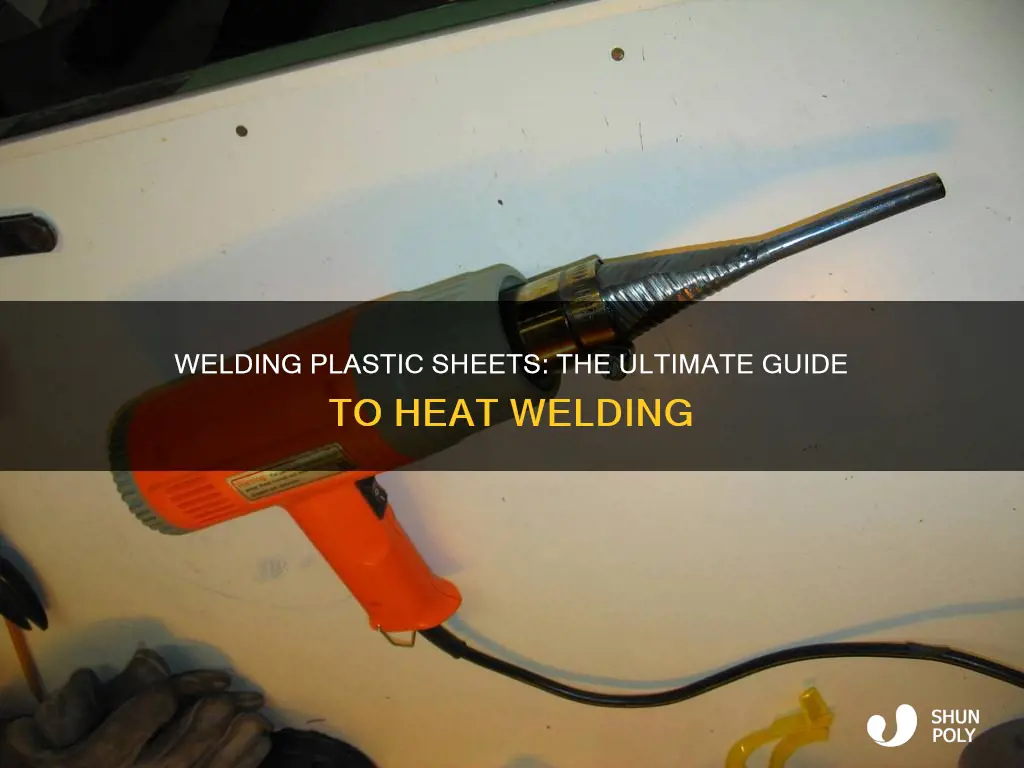 how to heat weld plastic sheet