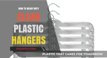 Heavy-Duty Clear Plastic Hangers: Tips for Durable and Organized Storage