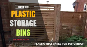 Creative Ways to Hide Plastic Storage Bins