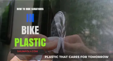 Concealing Scratches: Reviving Your Bike's Plastic Shine