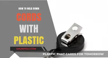 Plastic Cord Control: Keep Cables in Place
