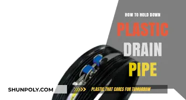Securing Plastic Drain Pipes: A Comprehensive Guide
