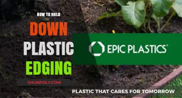 Easy Ways to Secure Your Plastic Edging