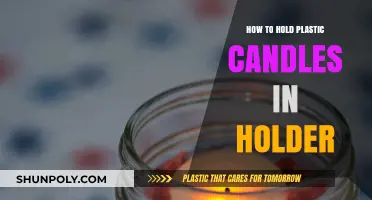 The Best Ways to Secure Plastic Candles in Holders