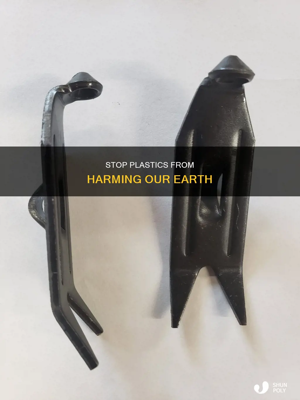 how to hold plastic to ground