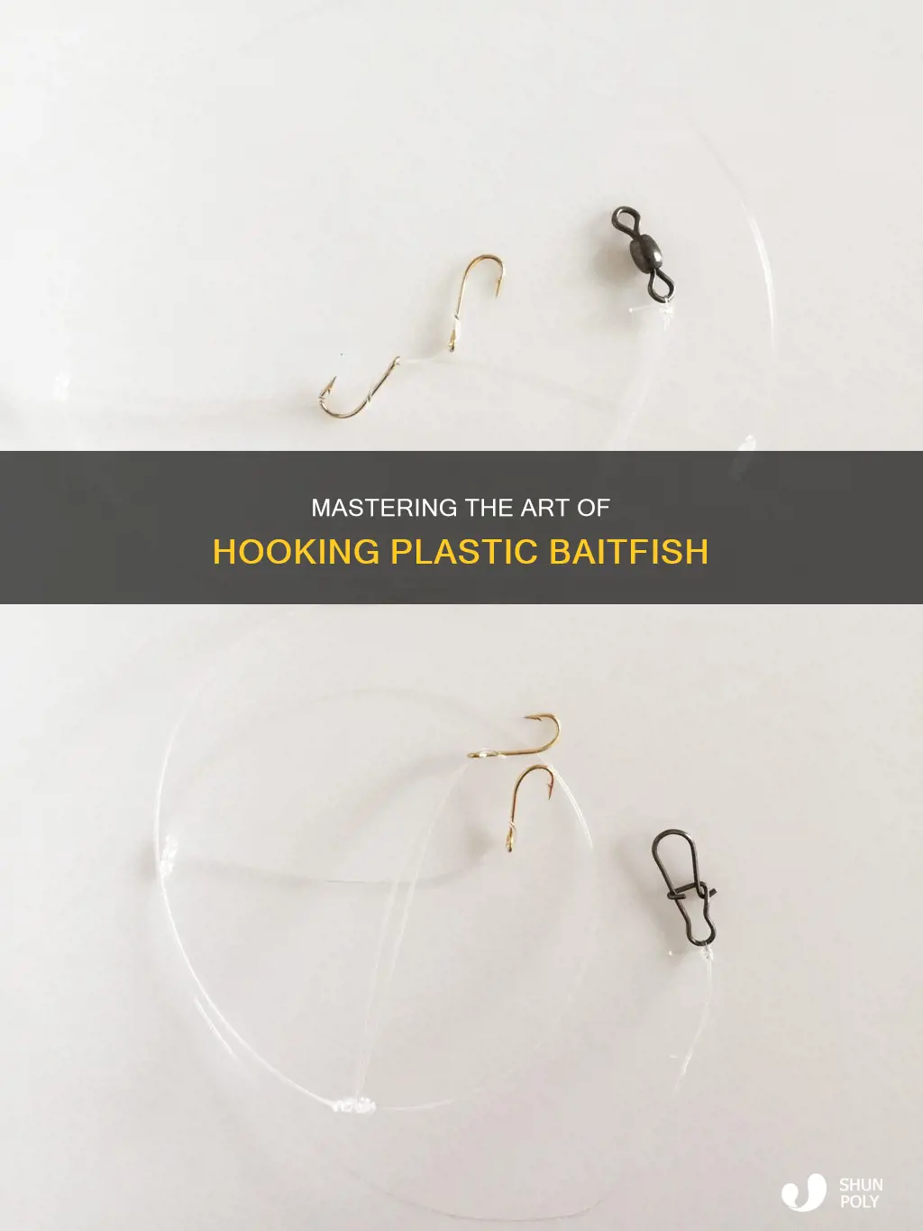 how to hook a plastic baitfish