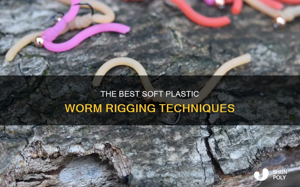 how to hook soft plastic worms