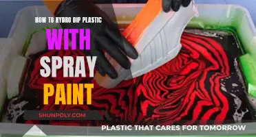 Hydro Dipping Plastic: Spray Paint Techniques for Beginners