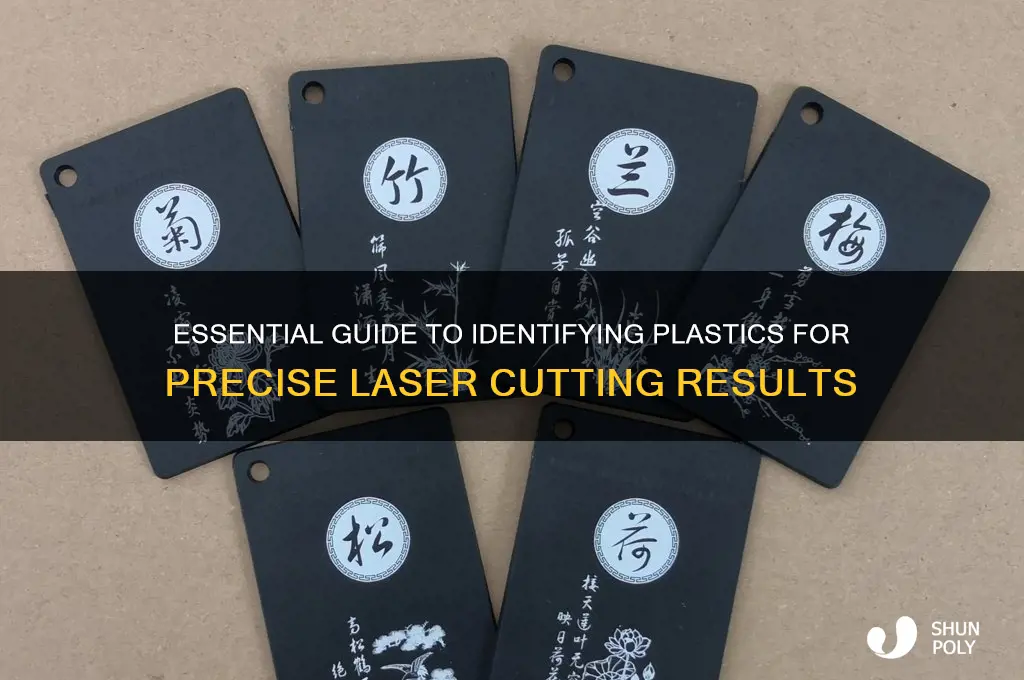 how to identify plastics before laser cutting them