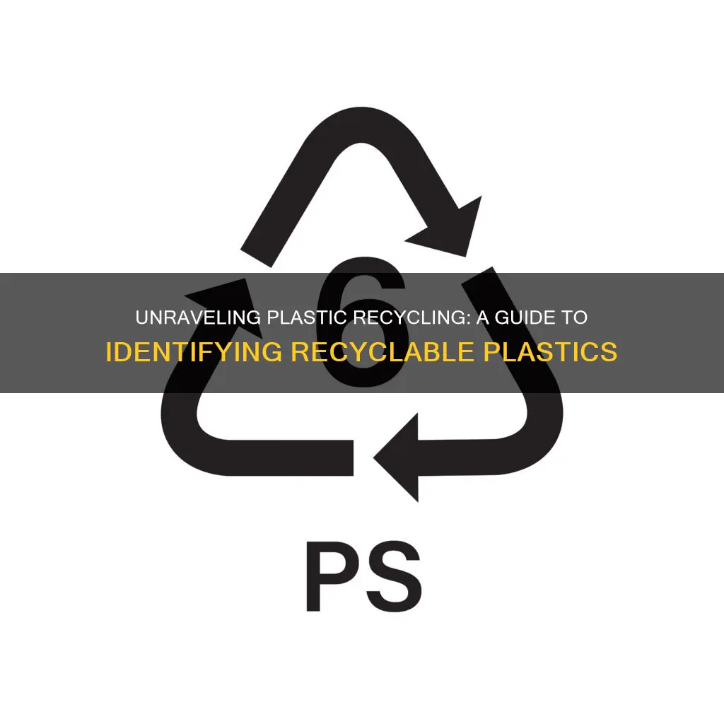 how to identify recyclable plastic