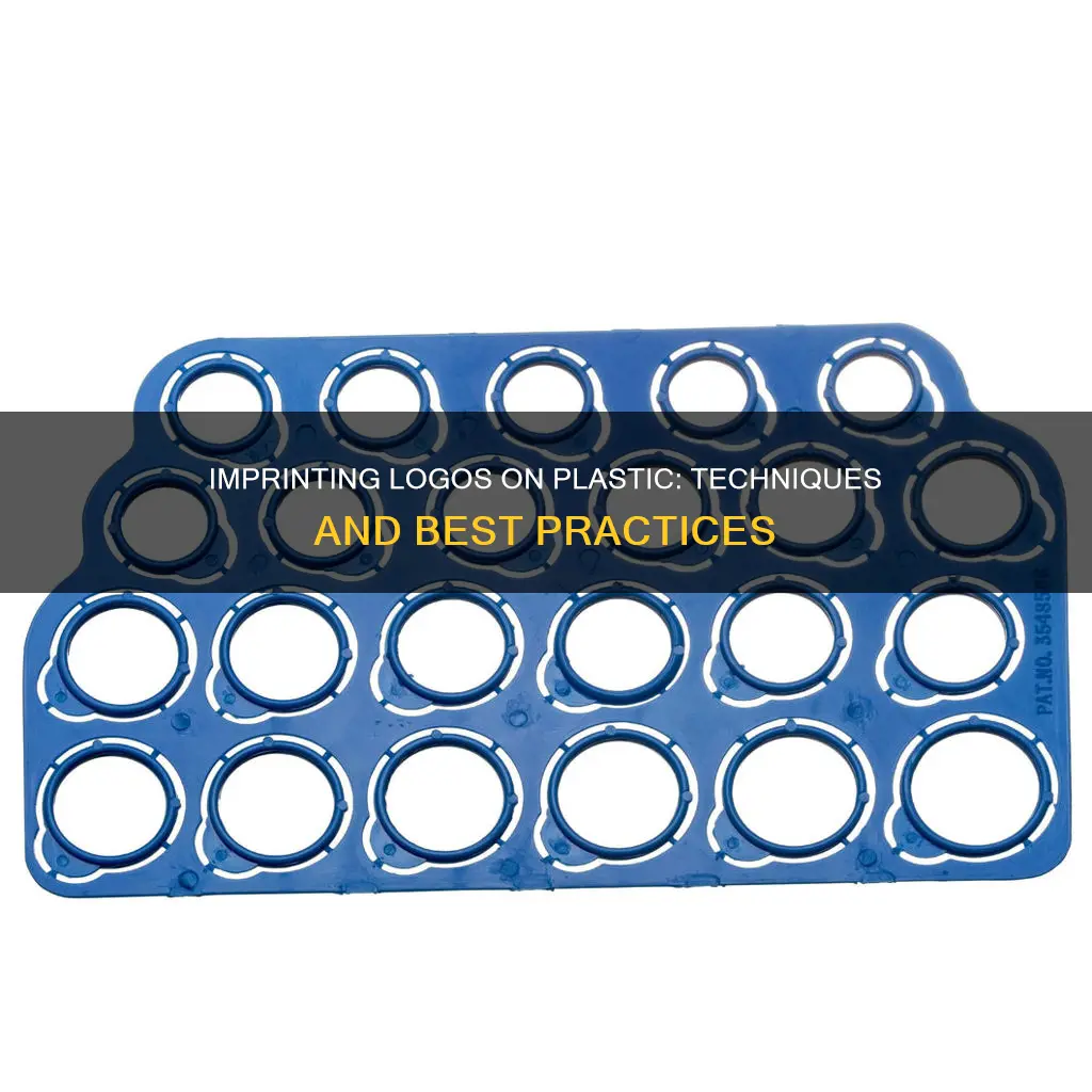 how to imprint logo on plastic