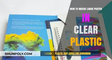 Easy Steps to Encase Large Posters in Clear Plastic for Protection