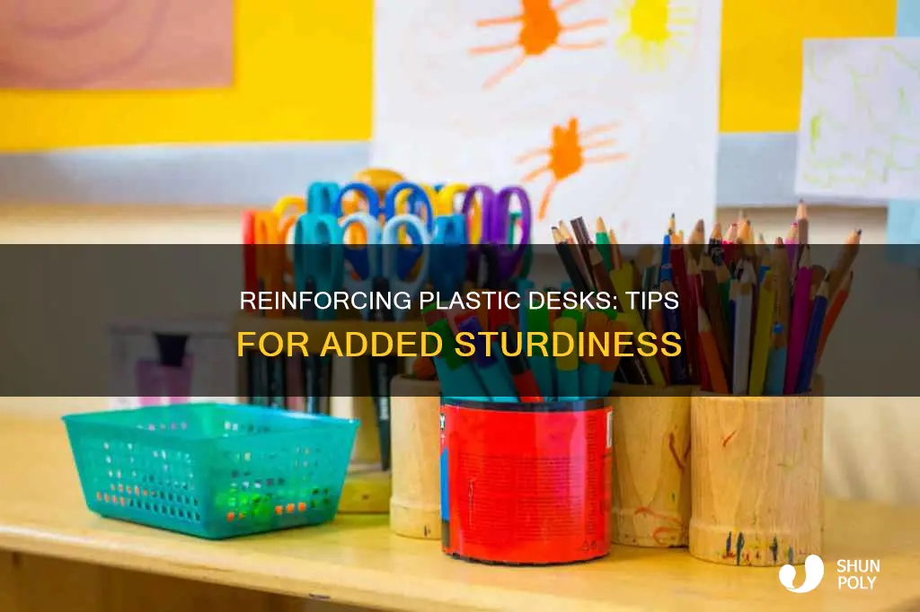 how to increase sturdiness of plastic desk