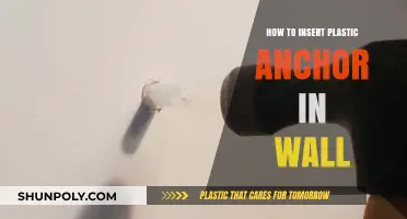Wall Anchors: Inserting Plastic Ones Securely