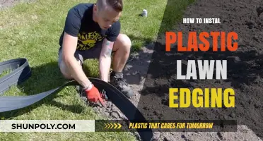 Easy Guide: Installing Plastic Lawn Edging