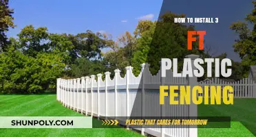 Easy Guide: Installing 3-Foot Plastic Fencing