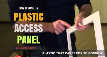 Installing a Plastic Access Panel: A Quick Guide