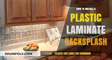 Plastic Laminate Backsplash: Easy Installation Guide