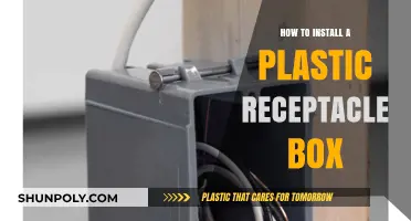 Installing a Plastic Receptacle Box: Easy Steps to Follow